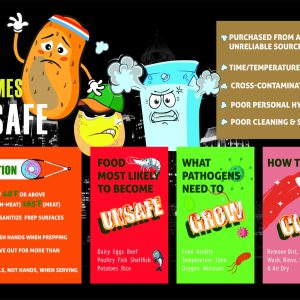 Ecc19→ Food Safety Poster (Church Pot-Luck Meals)